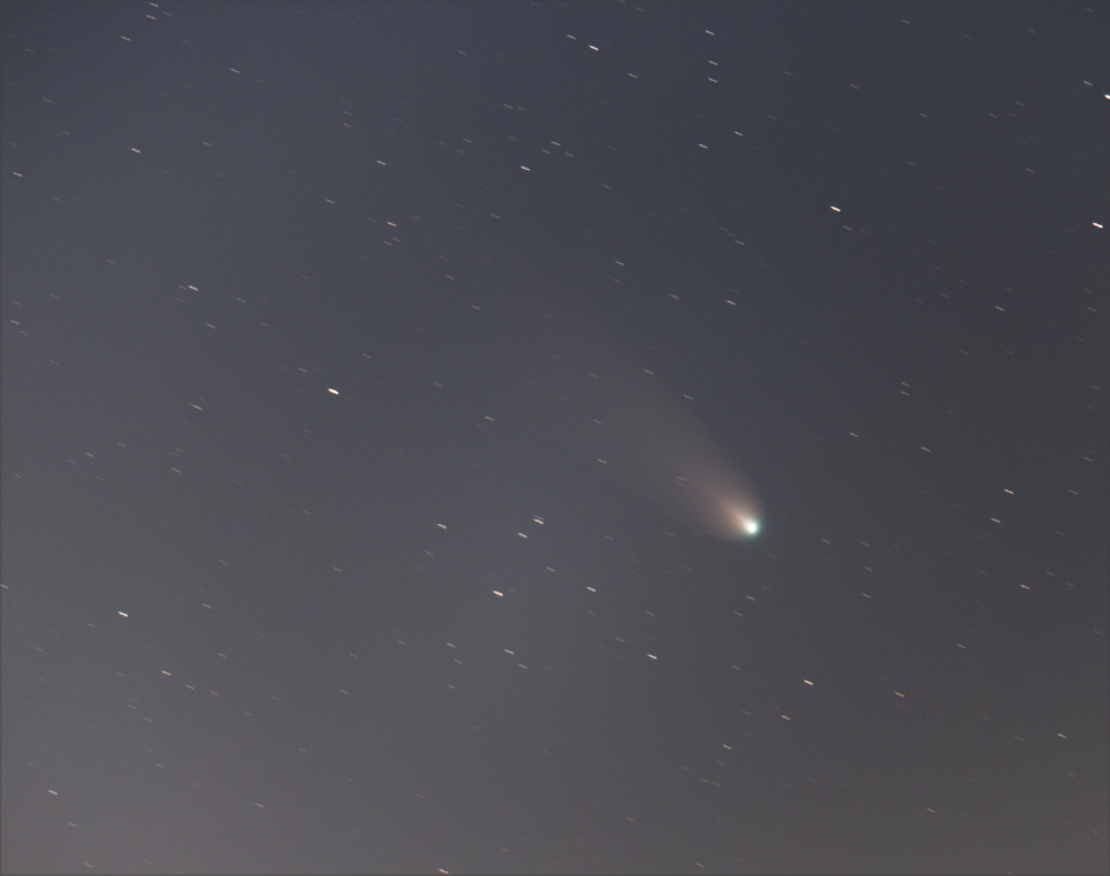 12月23日　西の空レナード彗星
